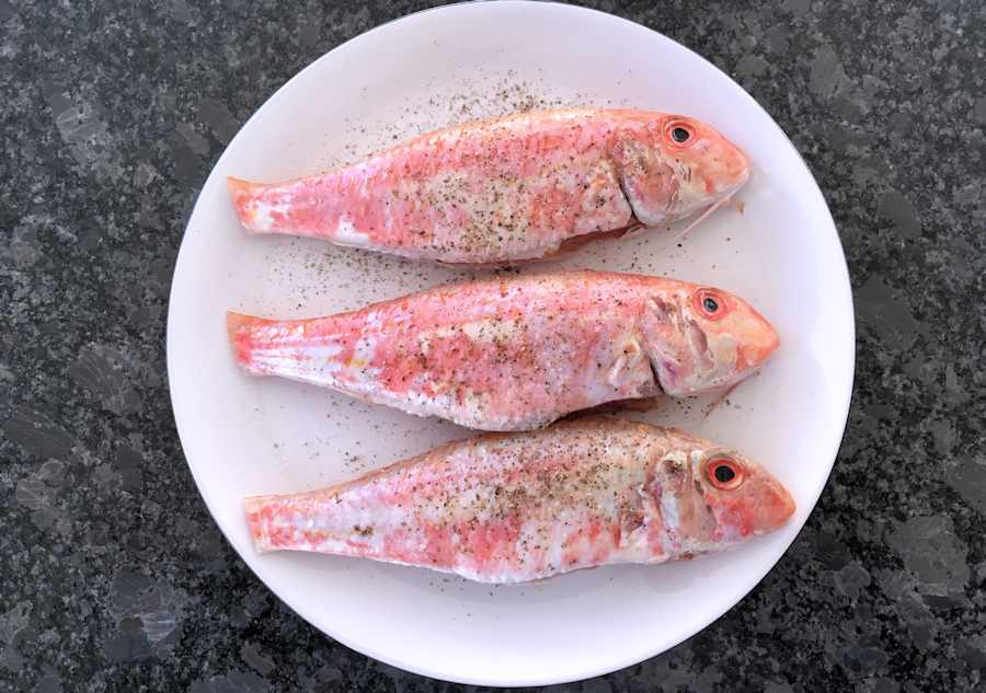 Grilled Red Mullet Recipe Cuisine Fiend